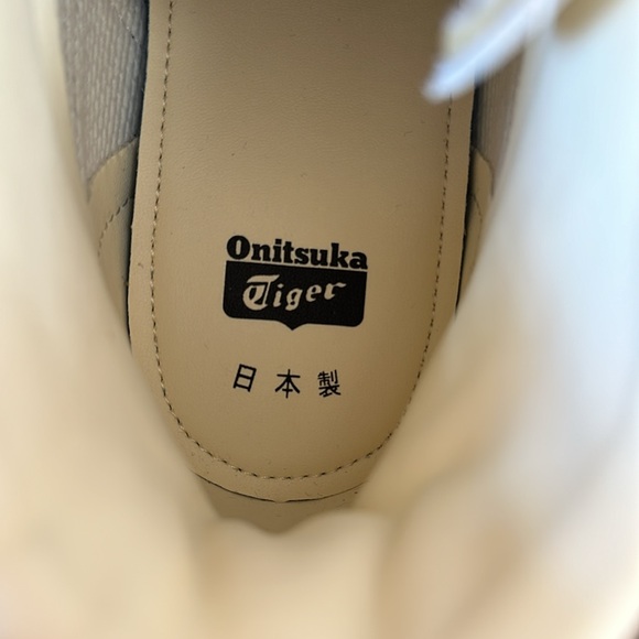 Onitsuka Tiger Fabre Hi NM white classic red new in box size euro 40.5 - Picture 4 of 12